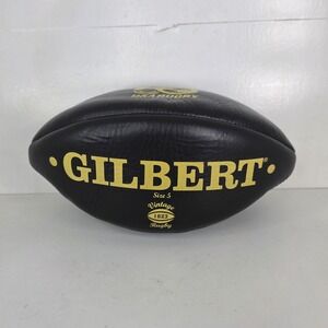 Gilbert USA Rugby 50th Anniversary Retro Vintage Leather Rugby Ball Size 5